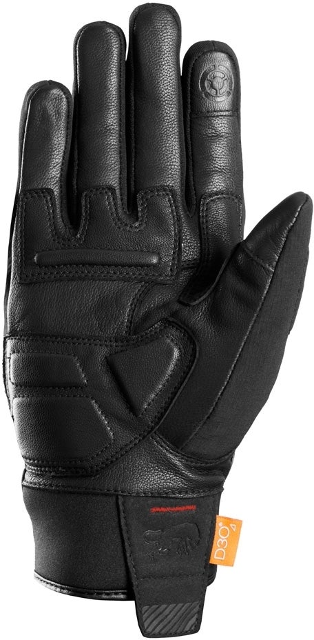Furygan Jet All Season D3O Evo Motorcykel handsker sort/rød 3XL Figur 3