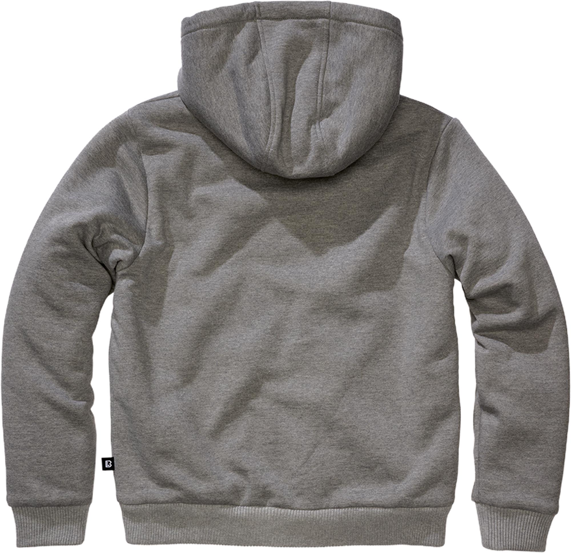 Brandit Giacca da tuta di Teddy grigio scuro mélange XXL Figura 2