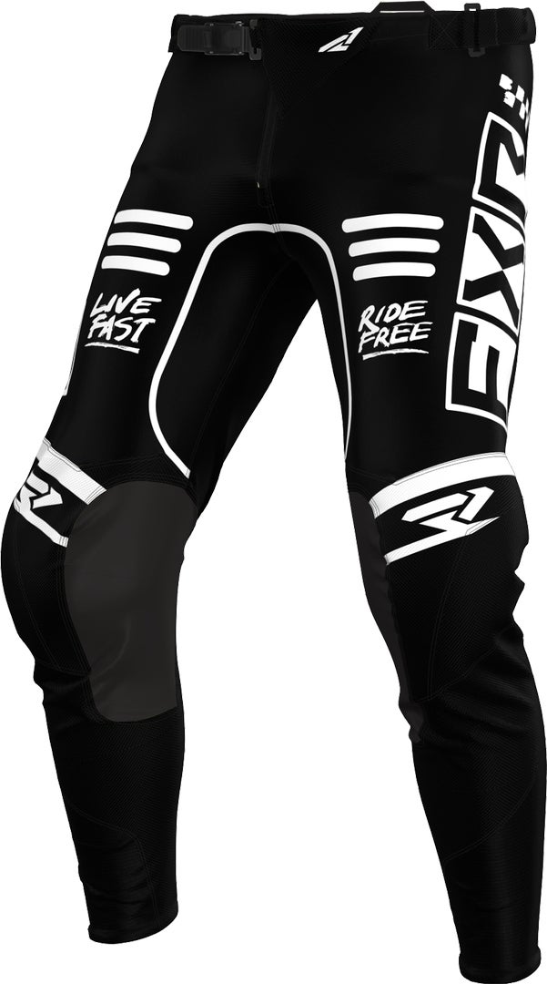 FXR Podium Gladiator 2024 Motocross Pants black/white 30 Figure 1