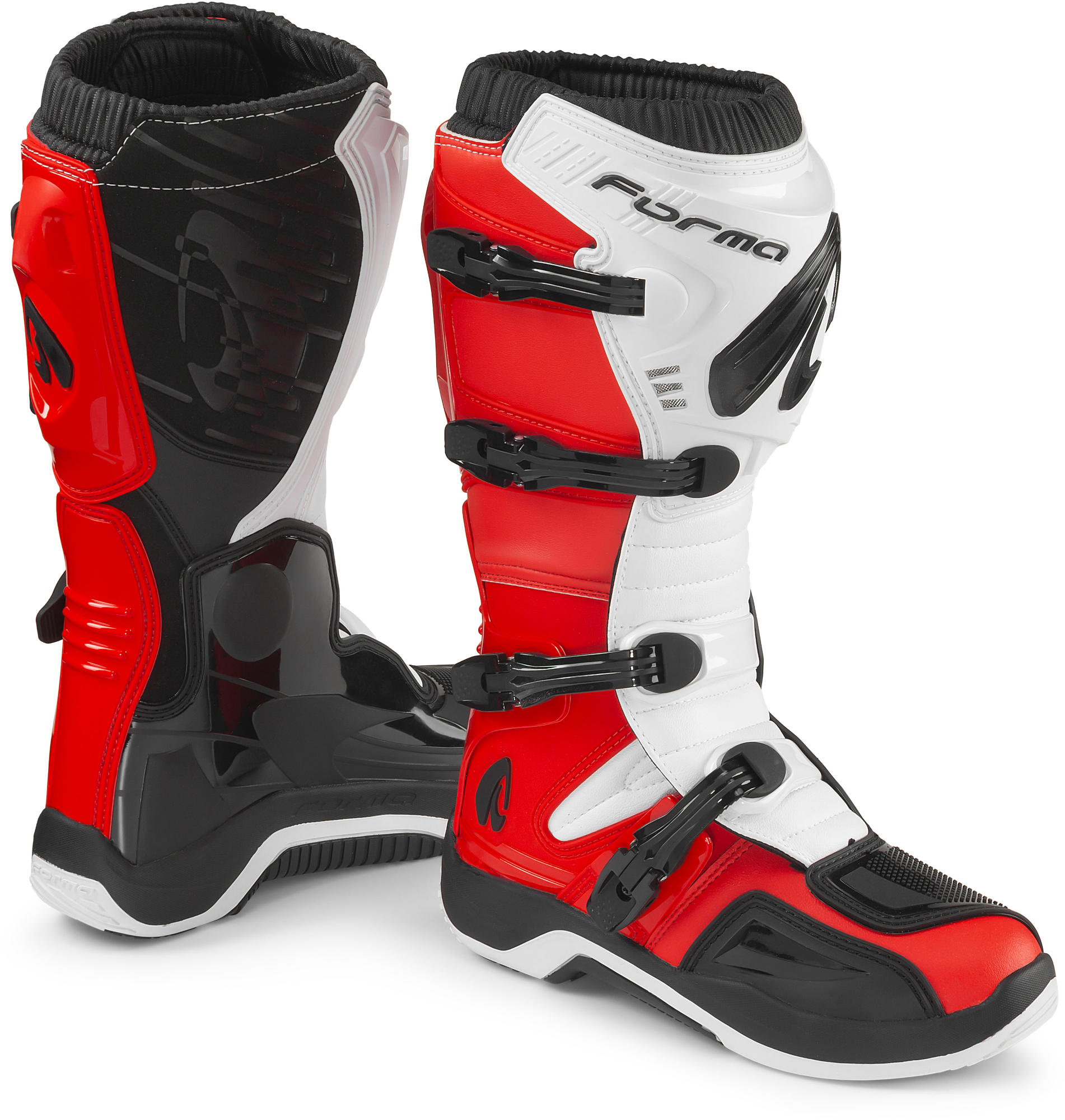Forma Traction Motocross Boots red/white 45 Figure 1