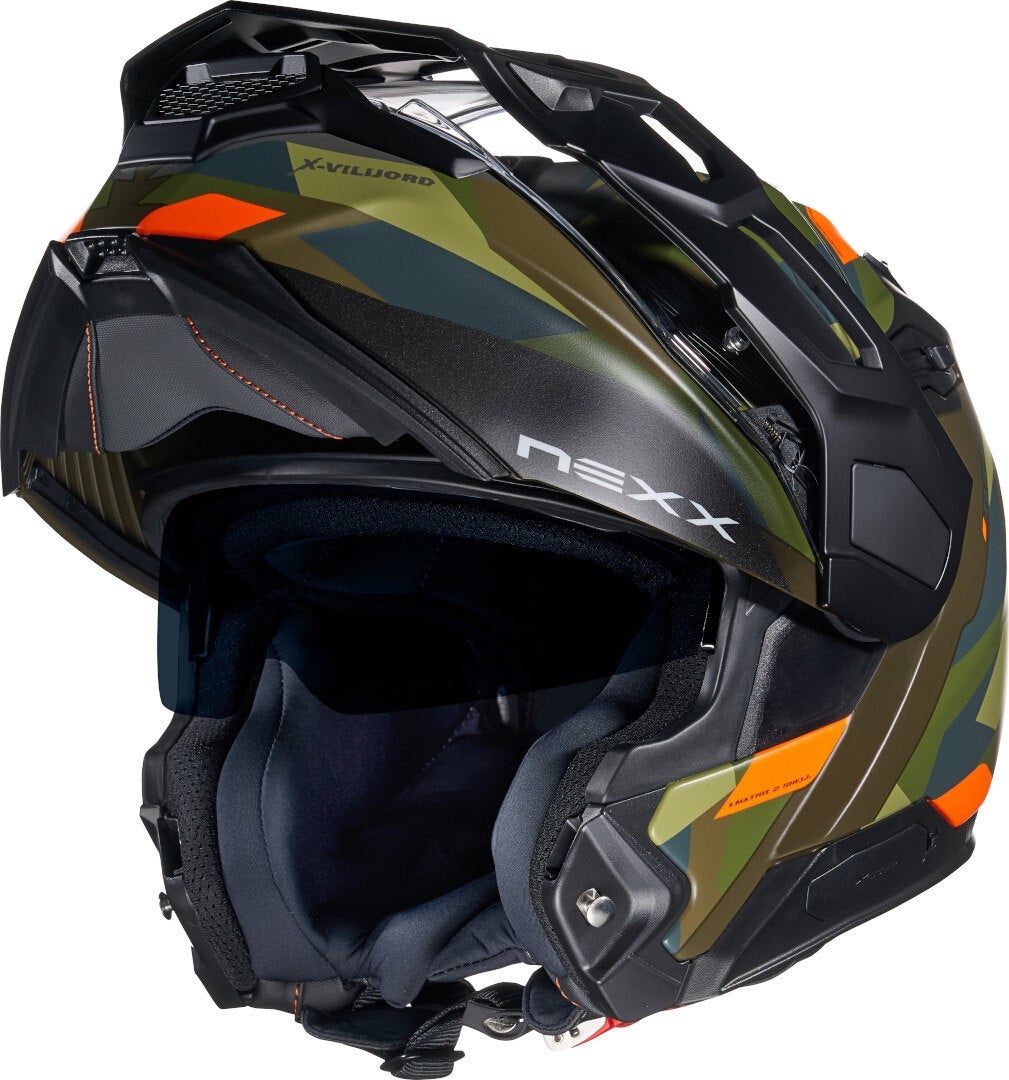 Nexx X.Vilijord Taiga Capacete preto/verde/laranja S (55/56) Figura 4