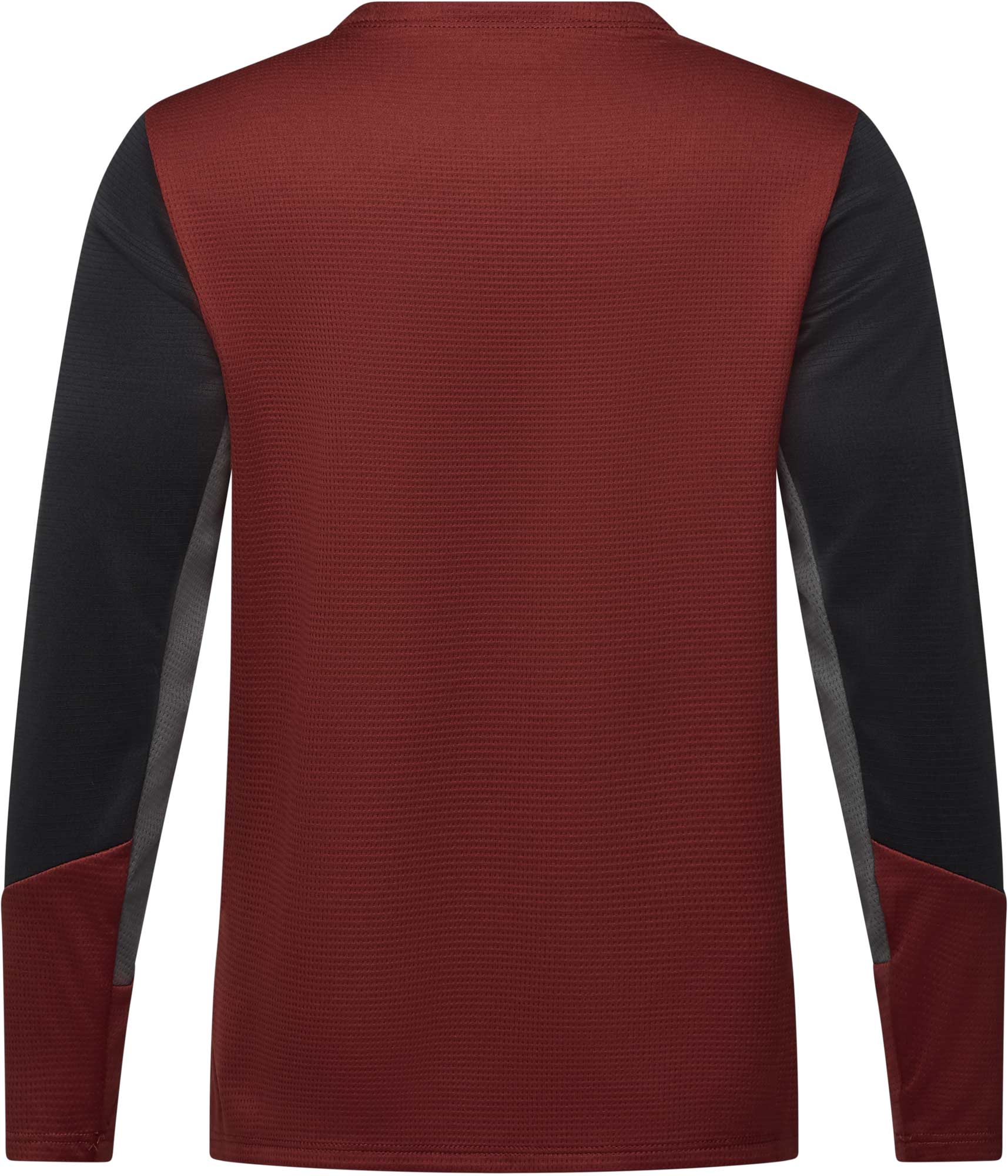 FOX Defend LS Maillot de vélo pour jeunes Rouge foncé YM Figure 2