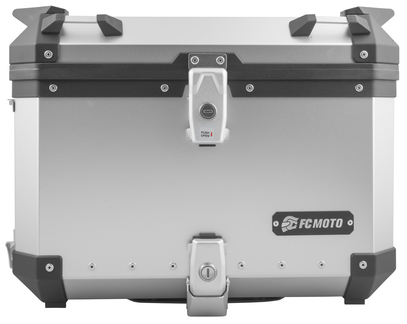 FC-Moto Alu Topcase Trolley 58 L Valiză Argint Figura 3
