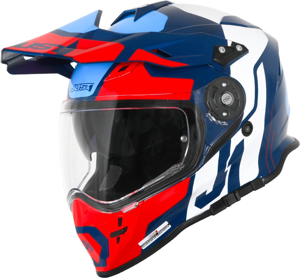 Just1 J34 Pro Tour Casco motocross rosso/blu L (59/60) Figura 1
