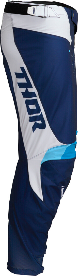 Thor Pulse React Pantalon de motocross Bleu marine/blanc 40 Figure 3