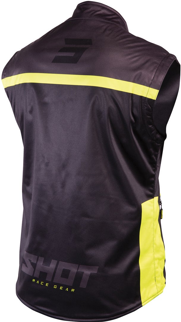 Shot Bodywarmer Lite 2.0 Motocross Vest sort/neon L Figur 2