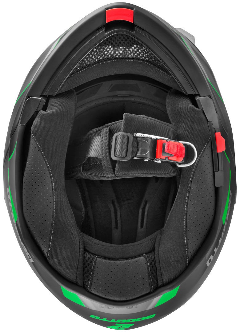 Bogotto V271 Delta Casque Noir mat/vert M Figure 5