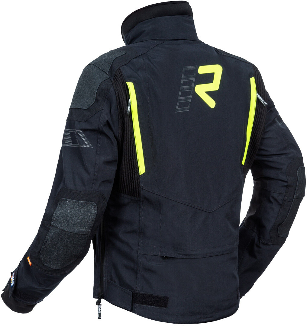 Rukka Shield-RD WP GTX Textile Motorcycle Jacket black/yellow 58 Figure 2