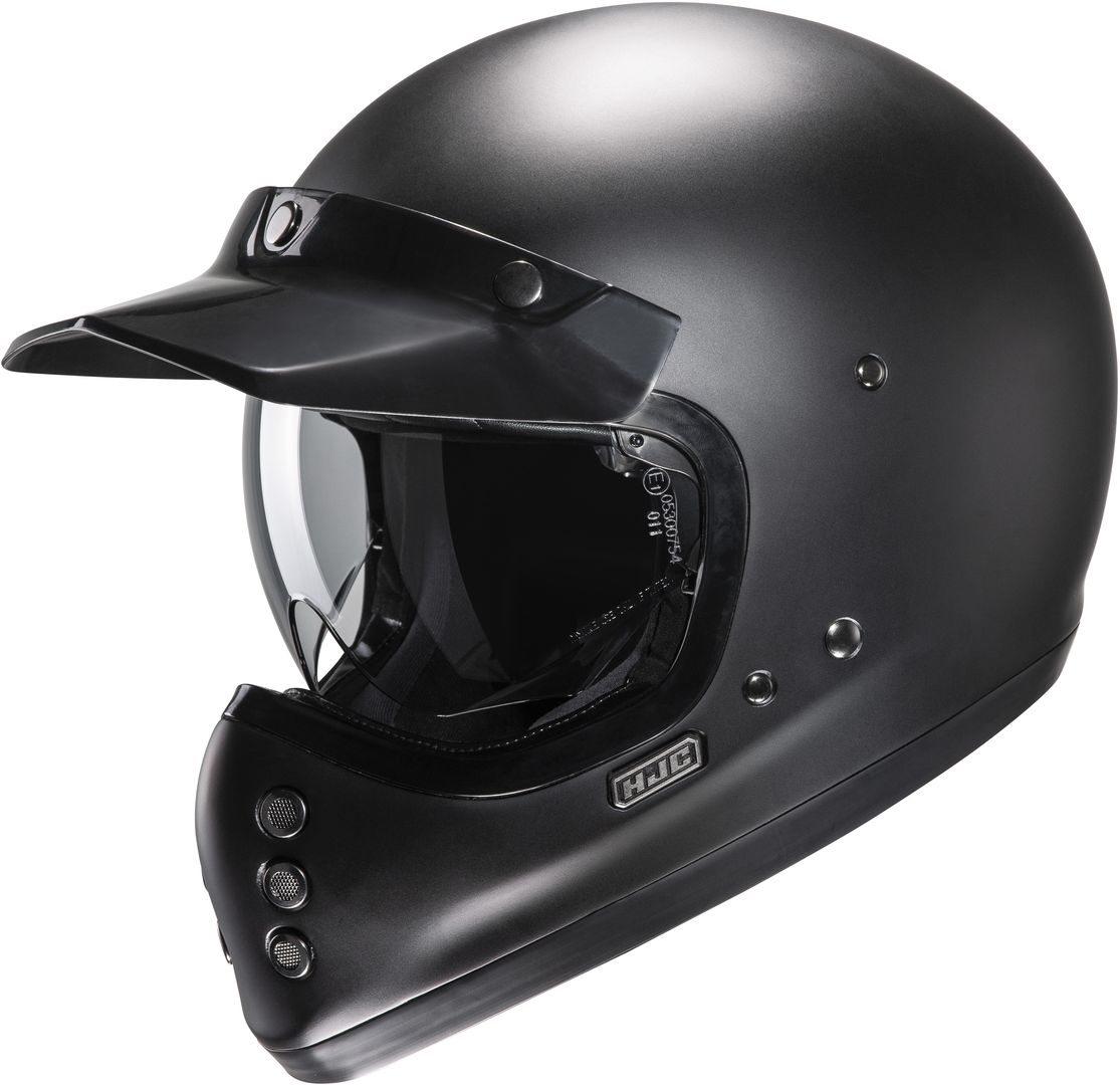 HJC V60 Solid Kypärä Black Matt XL (60/61) Kuva 4