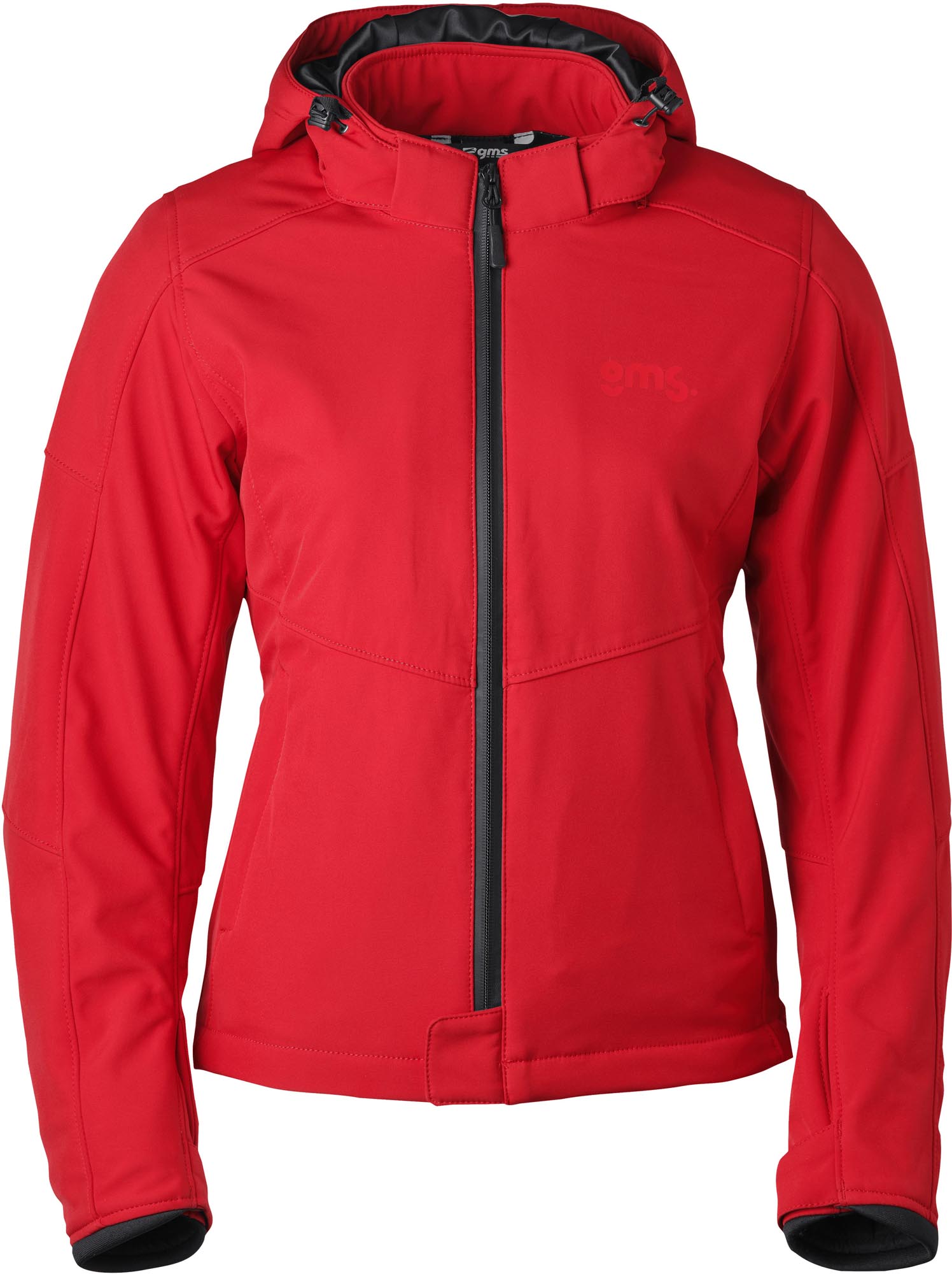 GMS Falcon Neo Softshell waterproof Ladies Motorcycle Textile Jacket red M Figure 1
