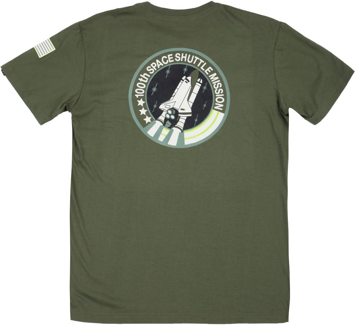 Alpha Industries Space Shuttle T-Shirt Vert foncé 3XL Figure 2