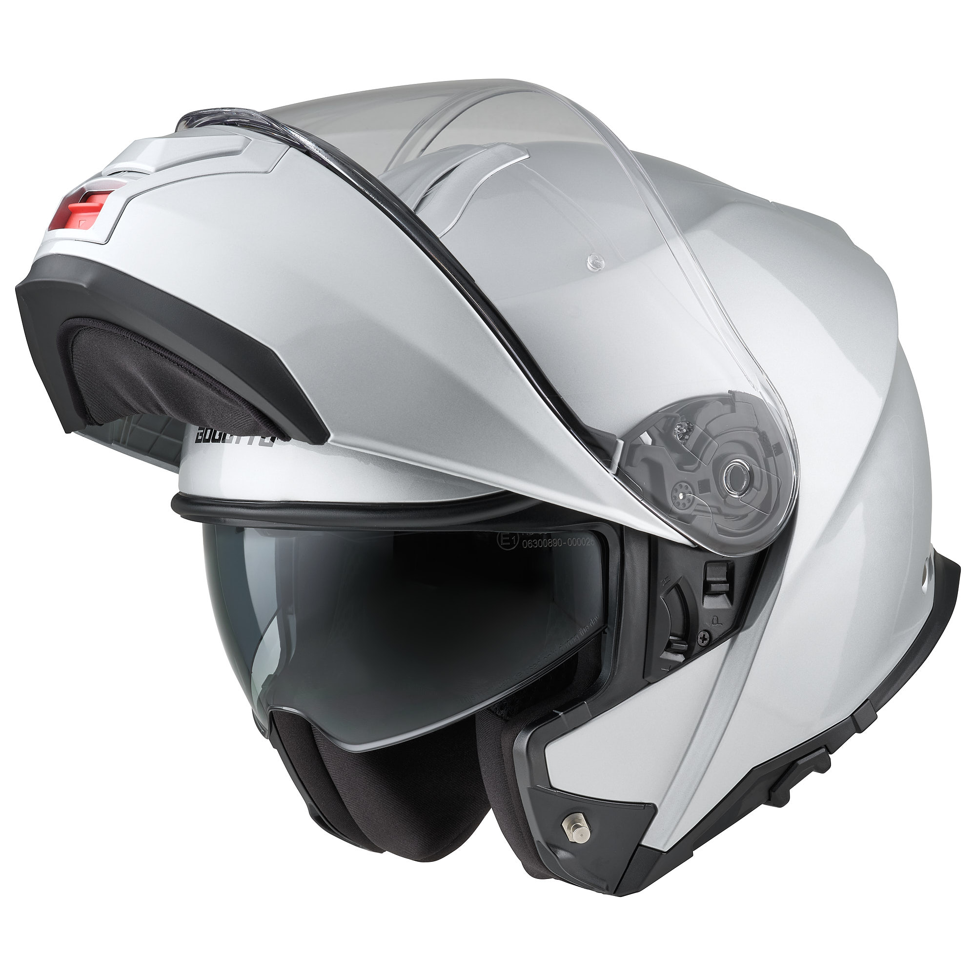 Bogotto H272 Flip-Up Helmet Silver M (57/58) Figure 1