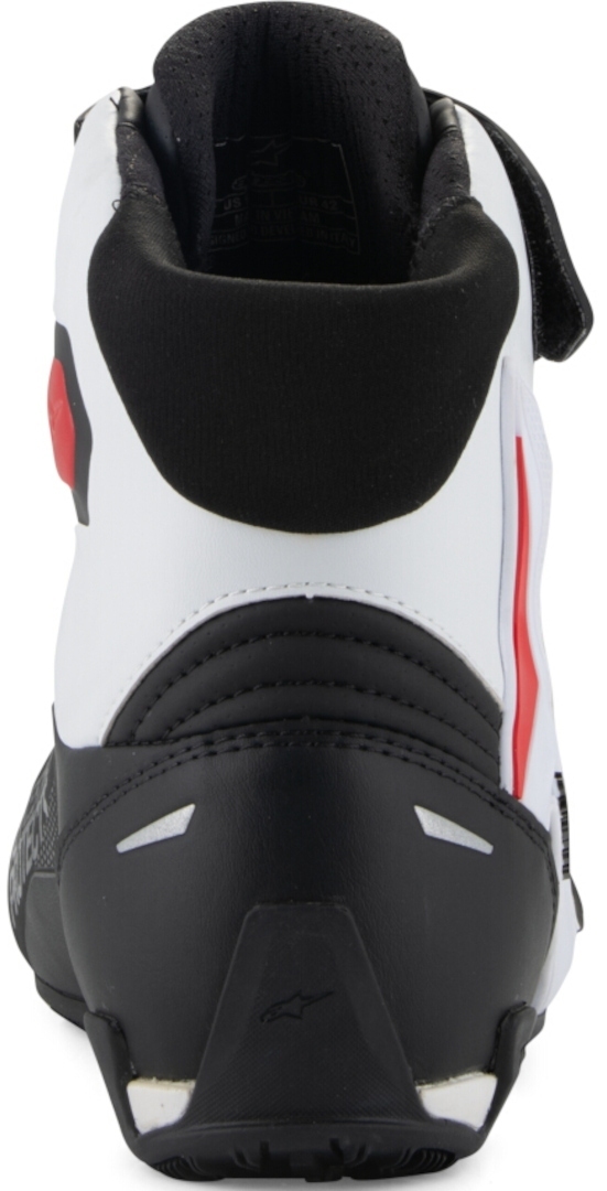 Alpinestars Faster-4 Pantofi de motocicletă Negru/Alb/Roșu 7 Figura 4