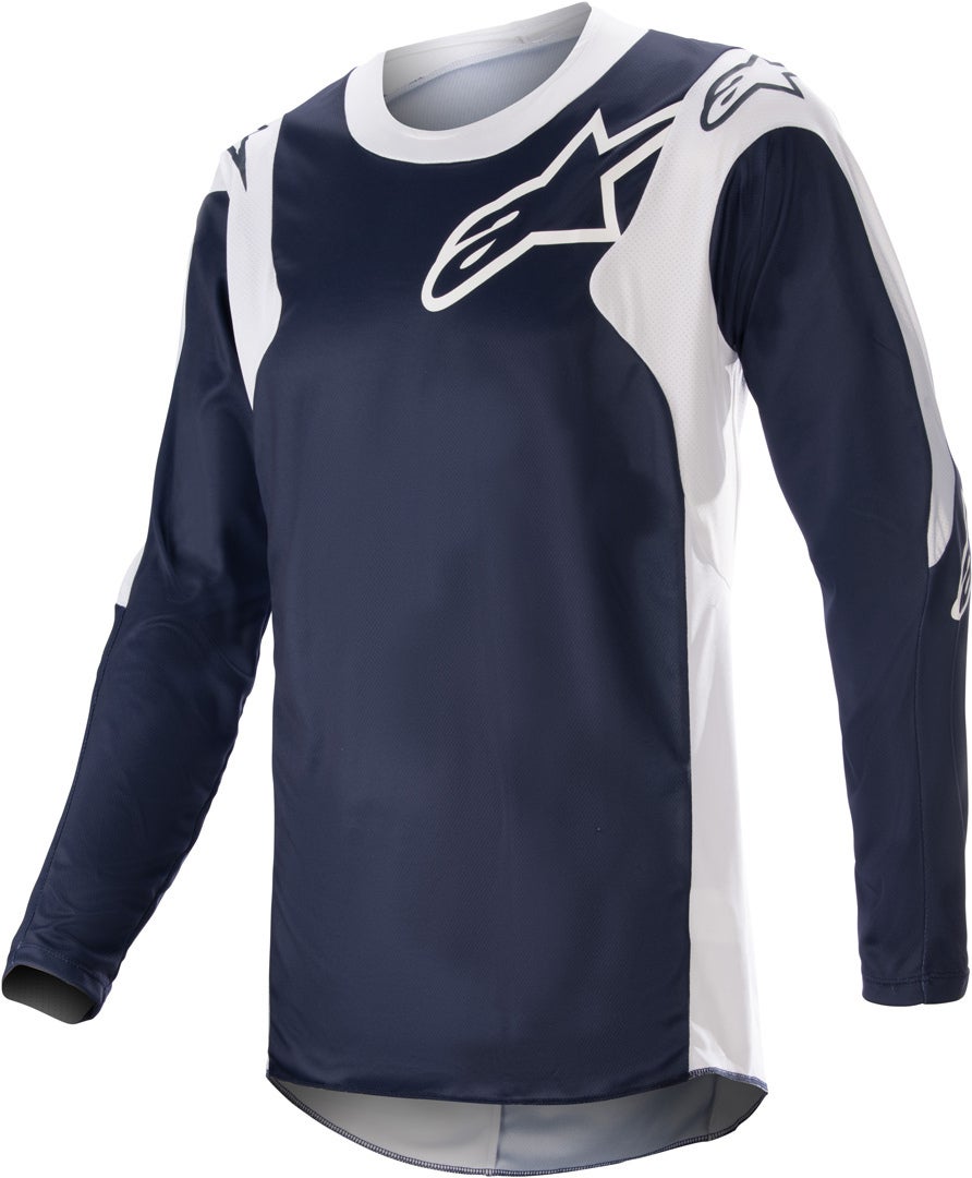 Alpinestars Racer Hoen Motorcross jersey donkerblauw/wit XL Figuur 1