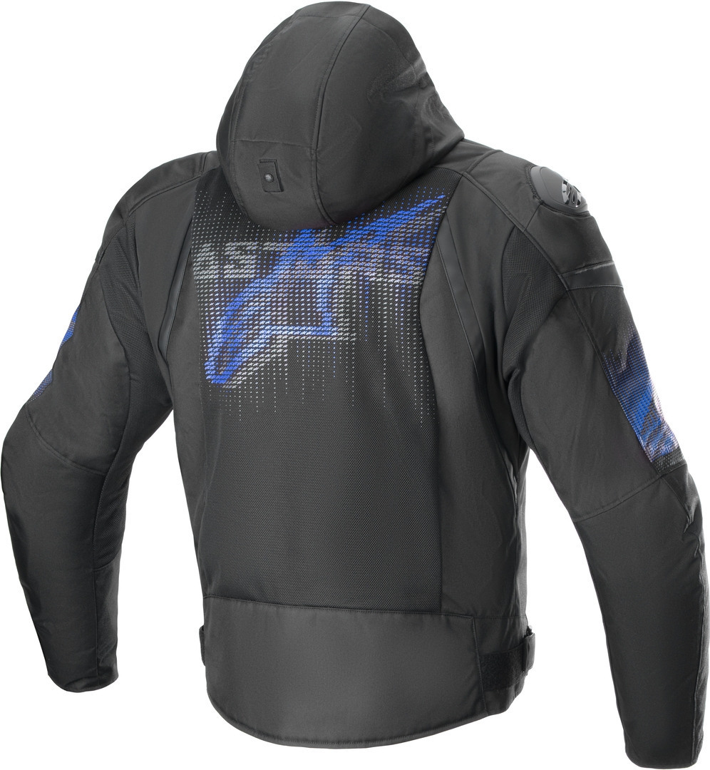 Alpinestars Zaca Air Venom waterproof Motorcycle Textile Jacket black/blue L Figure 2
