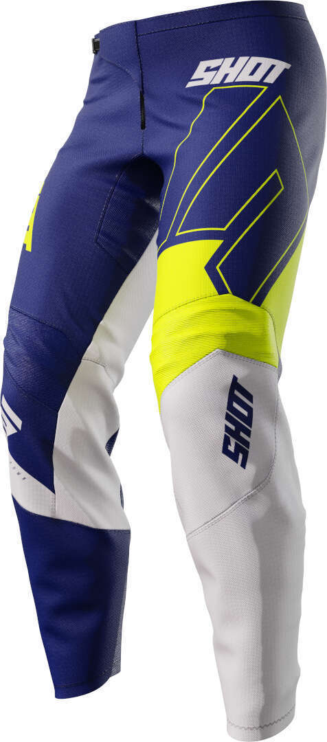 Shot Draw Kid Rush Calça Motocross azul/branco 38 Figura 1