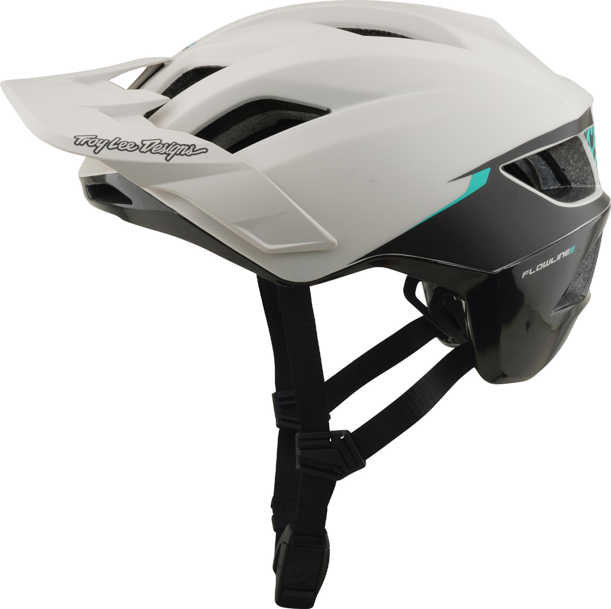 Troy Lee Designs Flowline SE MIPS Stacks Fietshelm grijs/turquoise XL-XXL (60/63) Figuur 7