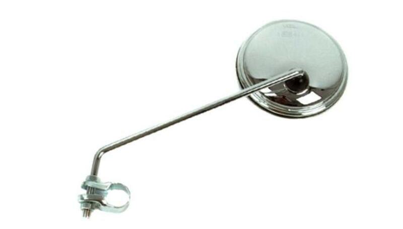 V PARTS Left Mirror With Collar Universal 105mm - Chrome (1pc) Figure 2