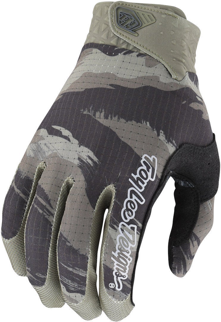 Troy Lee Designs Air Brushed Camo Gants de motocross Vert M Figure 1