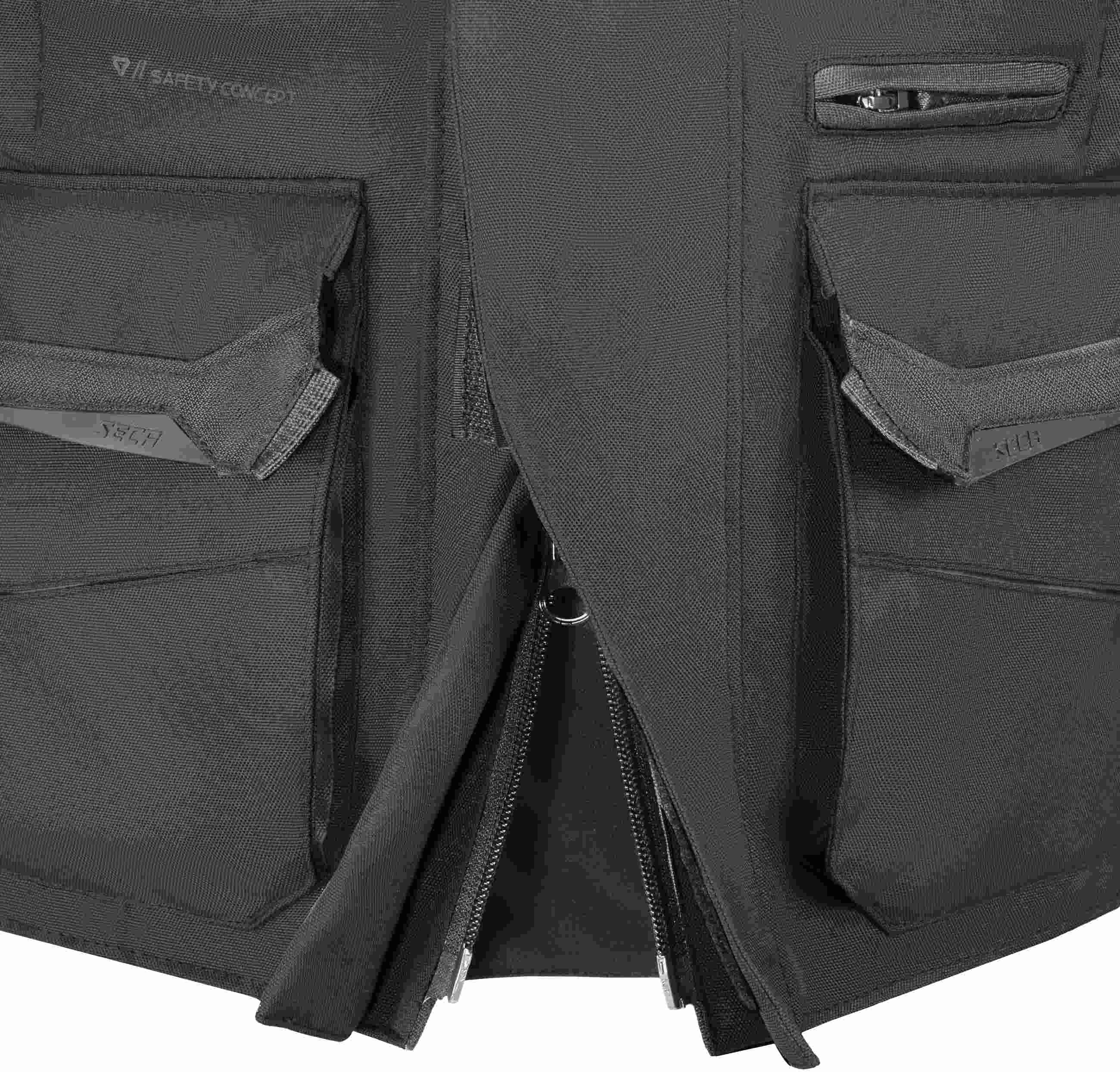 Seca Arrakis III waterproof Motorcycle Textile Jacket black L Figure 14