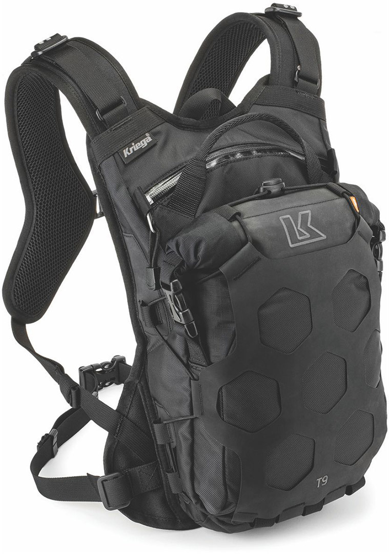 Kriega Trail 9 Rucsacul pentru motocicletă negru Figura 1
