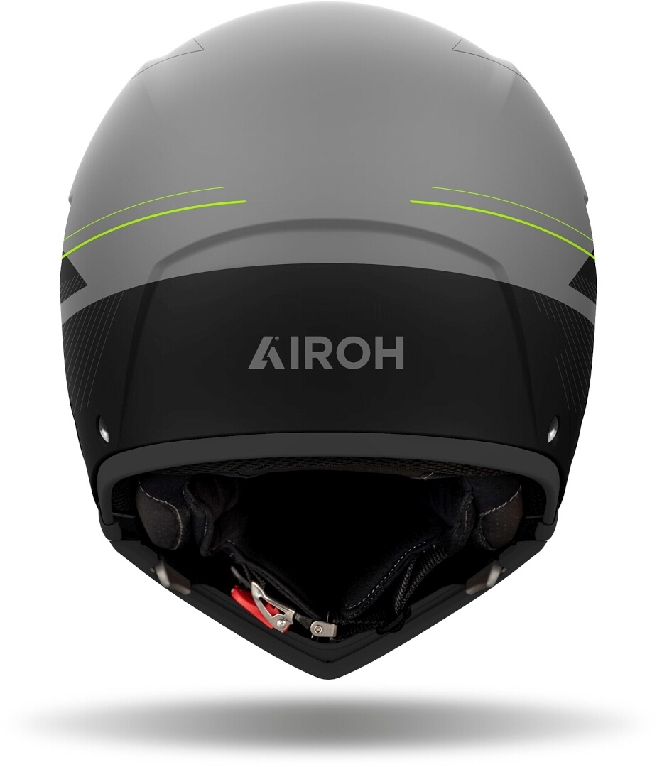 Airoh J 110 Slim Cască Negru mat/gri/galben L (59/60) Figura 4