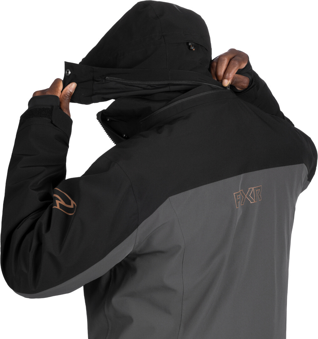 FXR Helium Pro 3-in-1 2025 Snowmobile Jacket black/bronze S Figure 2