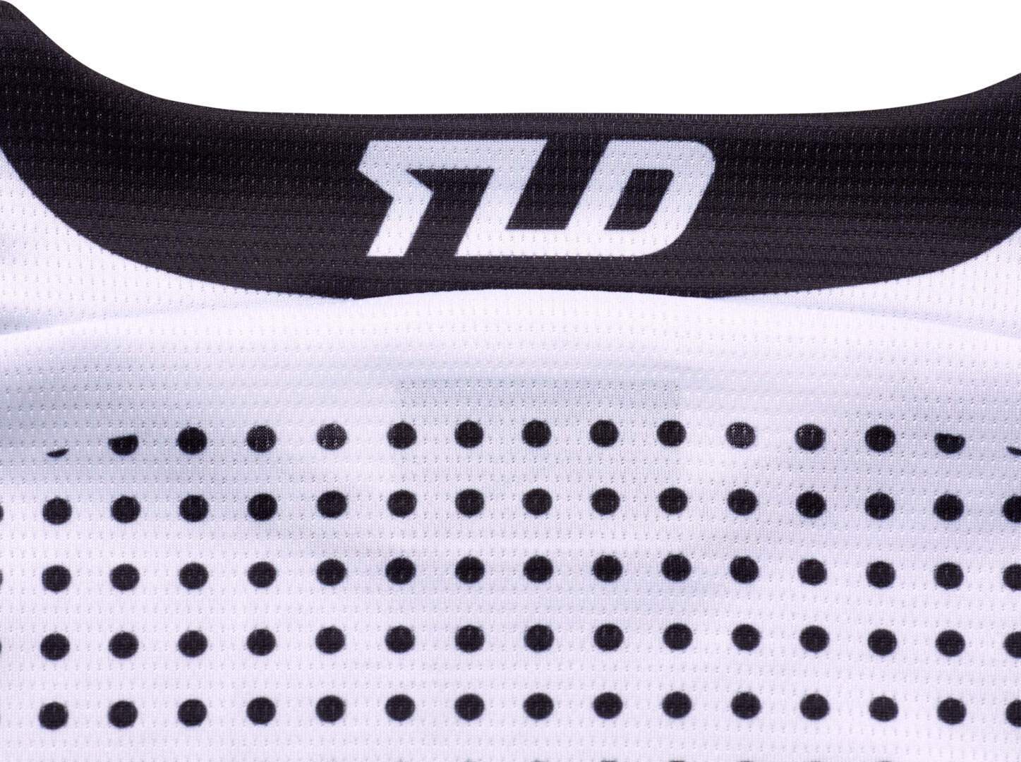 Troy Lee Designs GP Pro Spun Motocross tröja svart/vitt S Figur 4