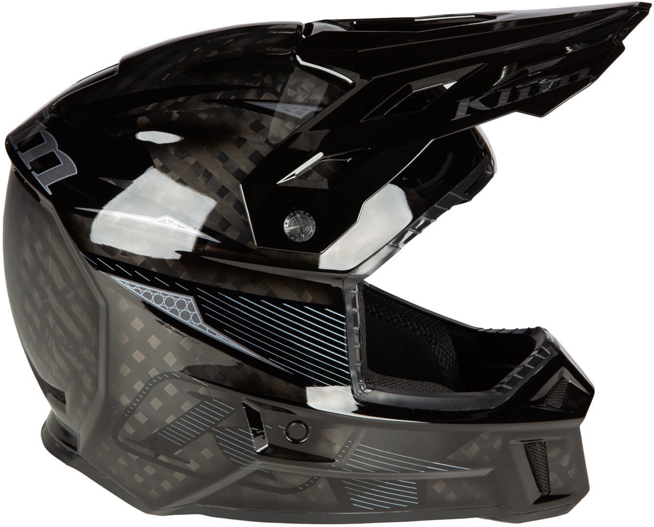 Klim F3 Carbon Pro Casco Motocross nero/carbonio M (56/57) Figura 6