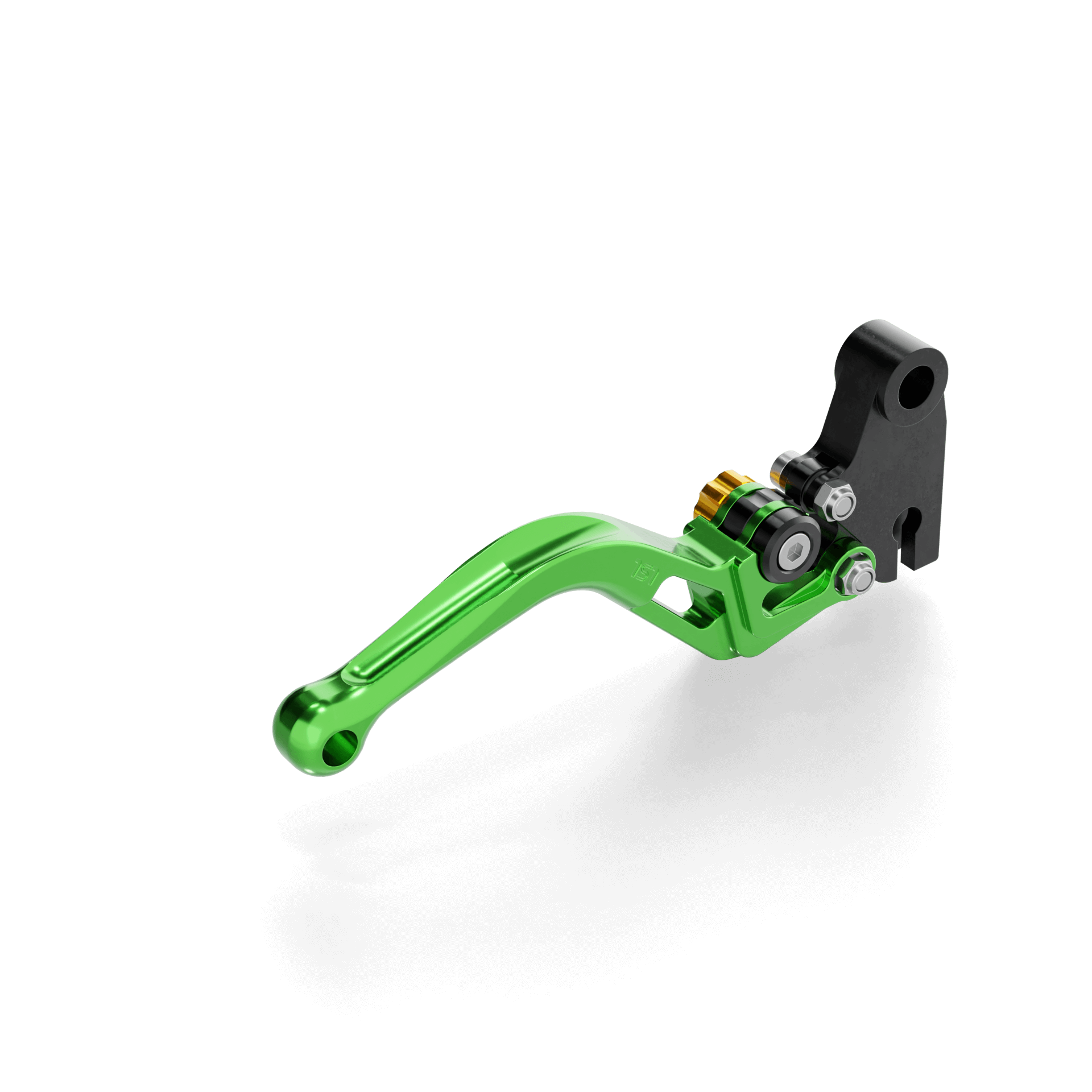 LSL Clutch leva BOW L06, breve Verde Oro Figura 4