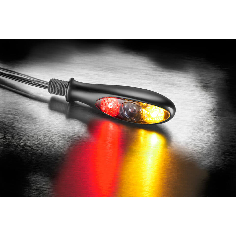 Kellermann Rück-, Bremslicht, Blinker Einheit Micro S DF Dark, schwarz, getönt Figura 4