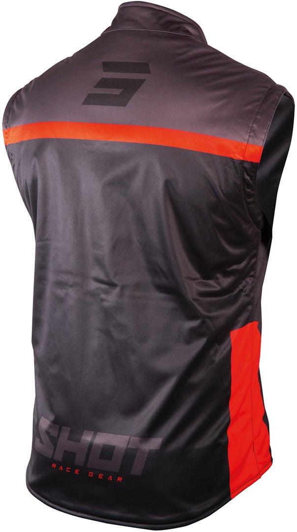 Shot Bodywarmer Lite 2.0 Motocross Weste schwarz/rot XL Abbildung 2