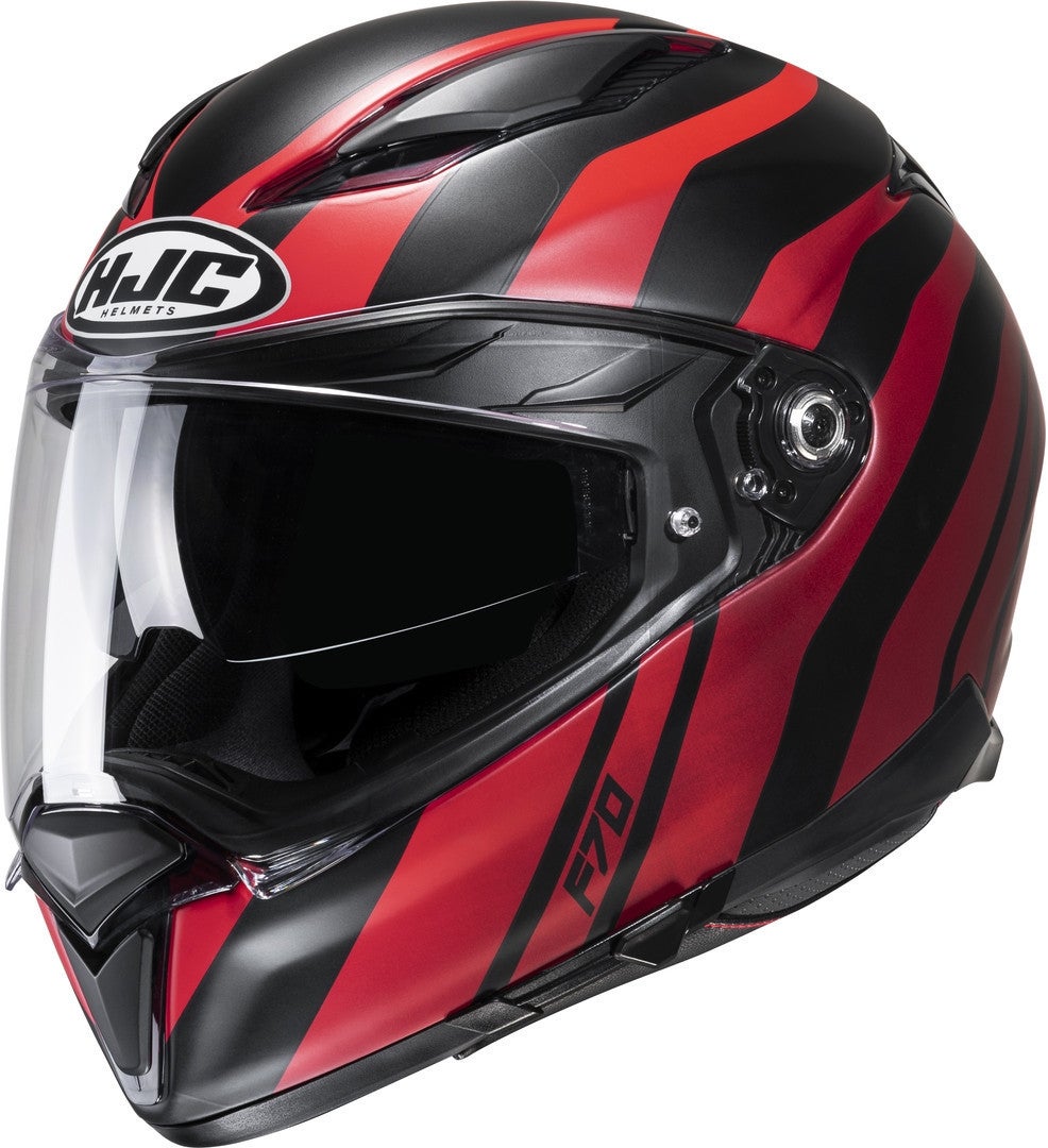 HJC F70 Galla Helm schwarz/rot XXL (63/64) Abbildung 1