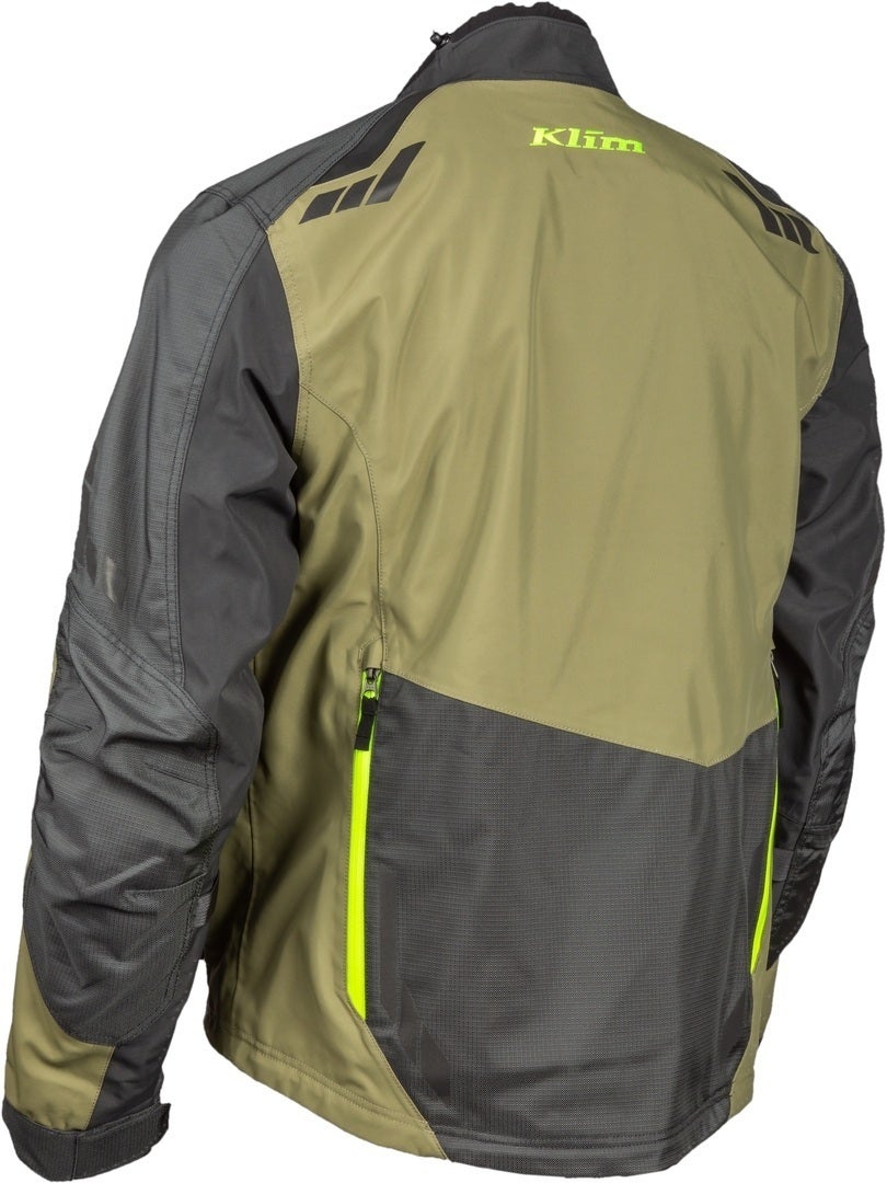 Klim Carlsbad Gore-Tex Motorcycle Textile Jacket grey/green M Figure 2