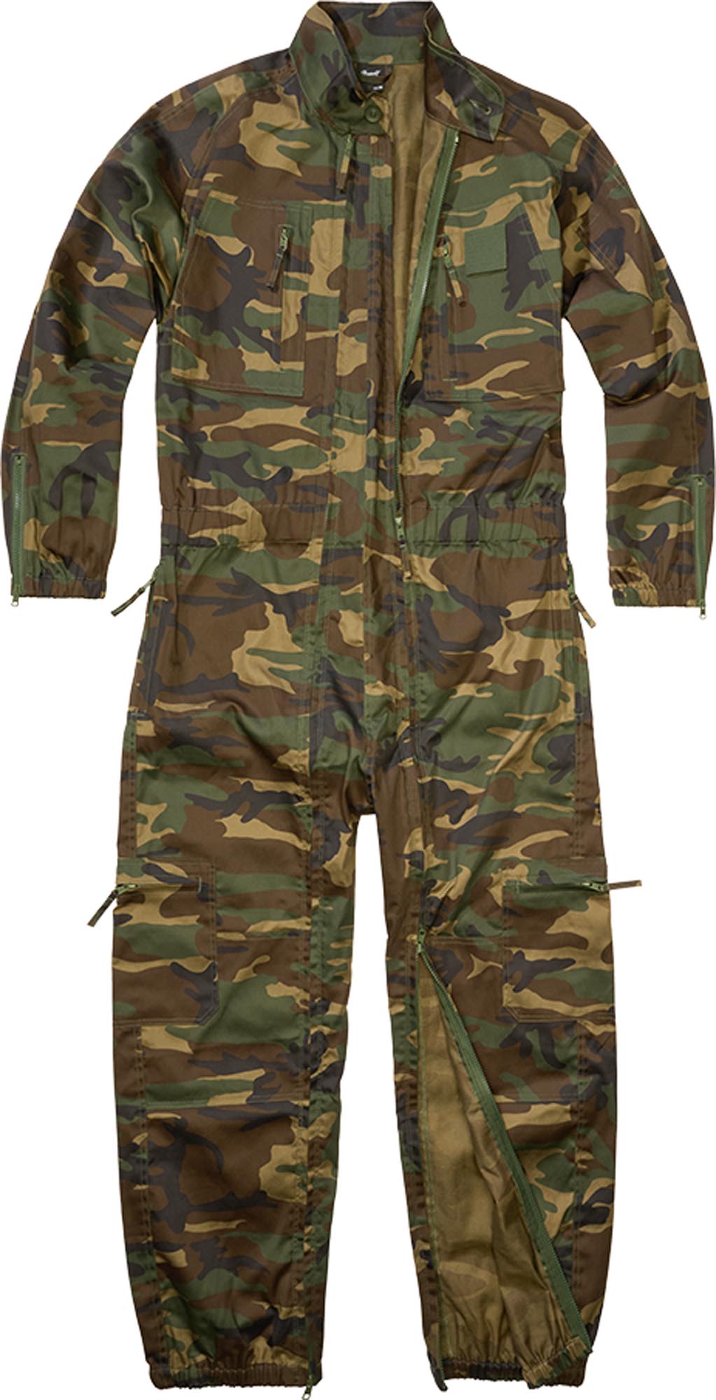 Brandit Flightsuit Woodland M Figure 1