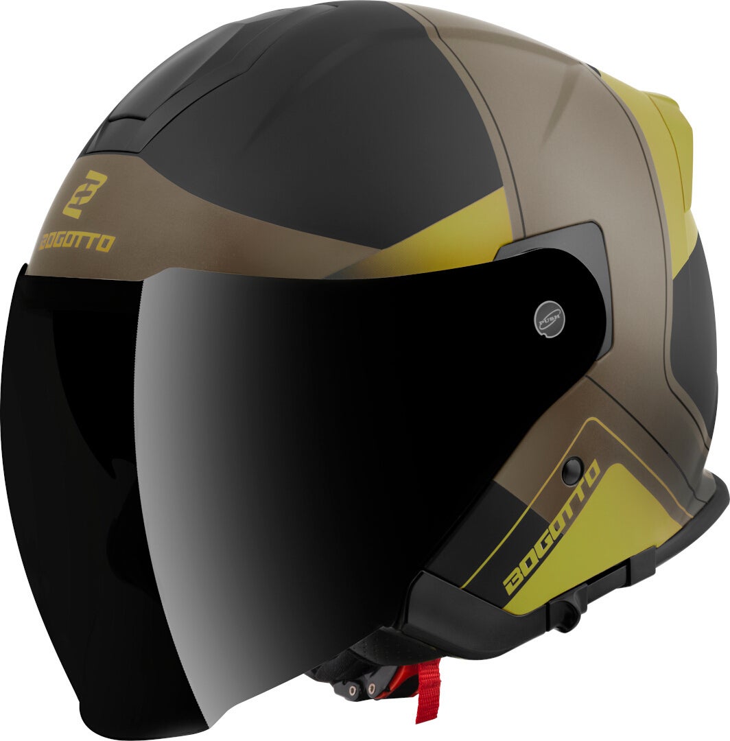 Side view of Bogotto H586 City-B Jet Helmet