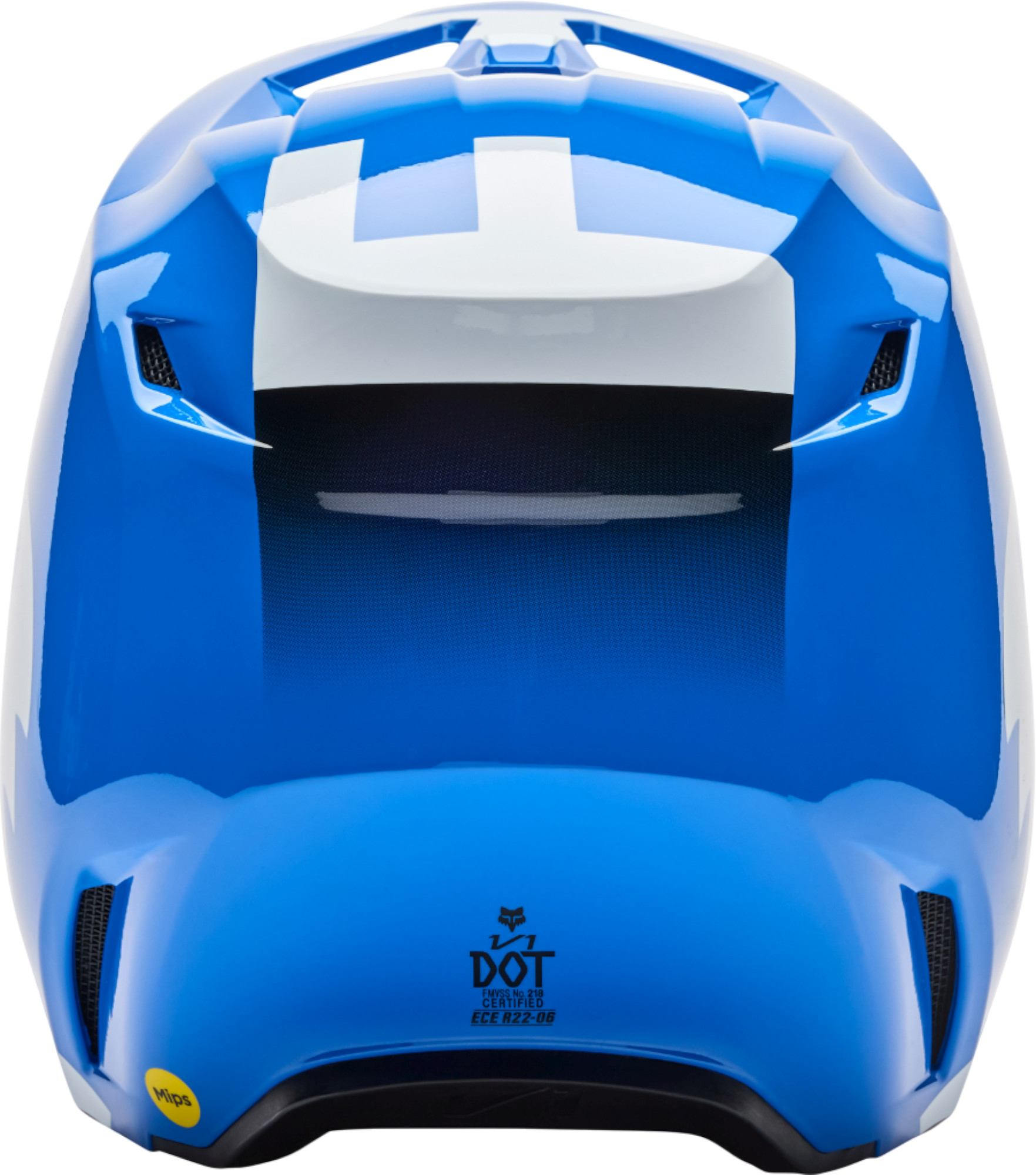 FOX V1 Shield Motocross Helm blau M (57/58) Abbildung 5