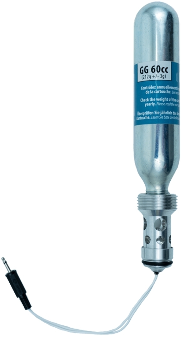 Helite CO2 Cartouche électronique 60 cm³ Figure 1