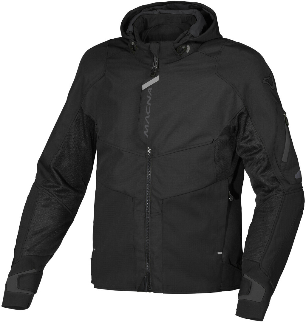 Macna Beacon waterproof Motorcycle Textile Jacket black M Figure 1