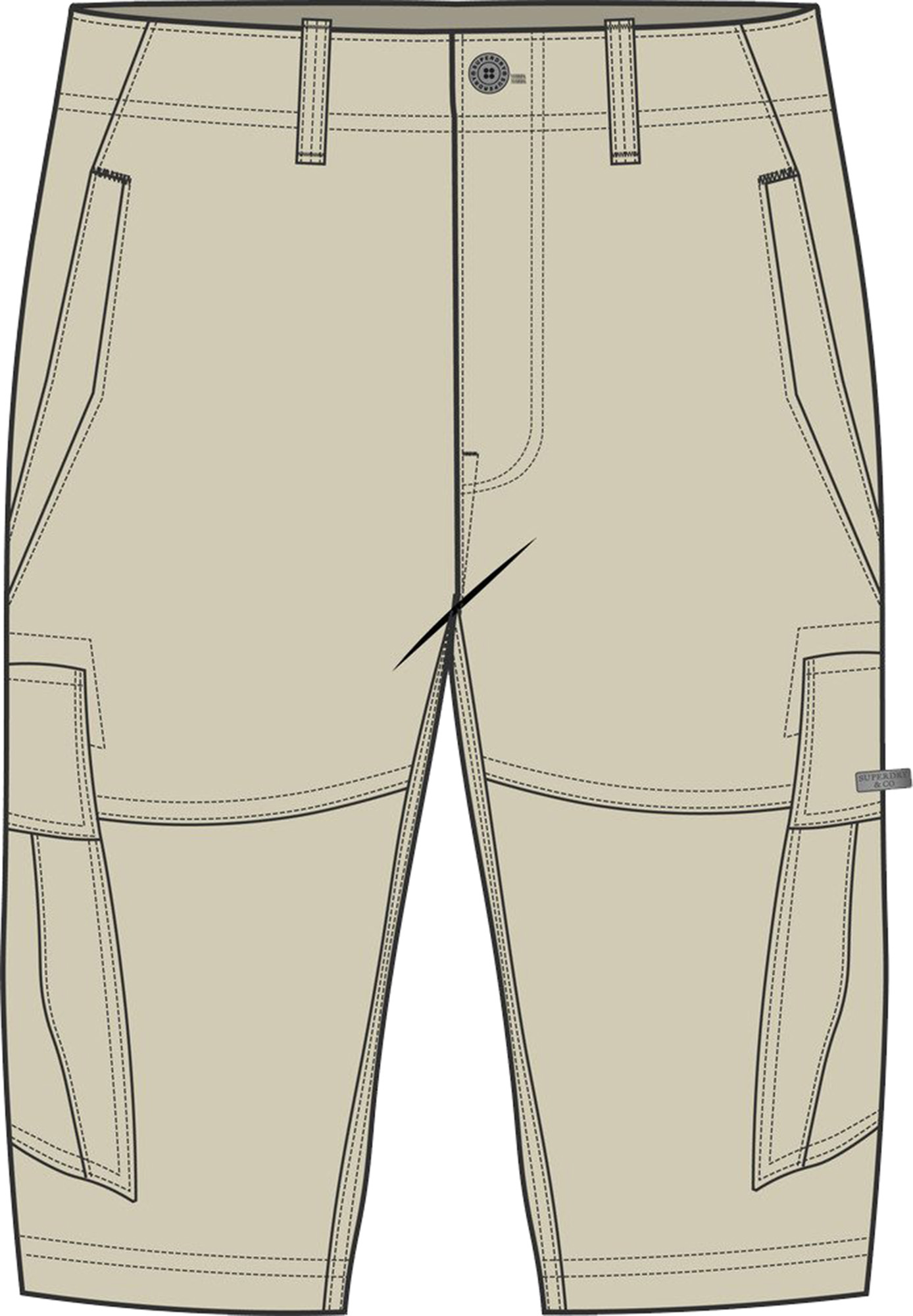Superdry & Co Core Cargo Shorts beige 34 Figure 1