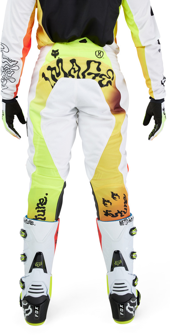 FOX 180 Hello Future Special Edition Motocross Pants white 36 Figure 6