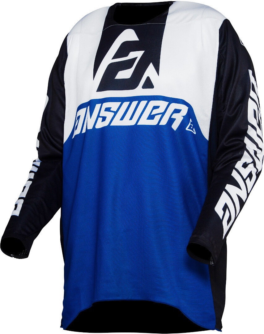 Answer Trinity Voyd Maglia Motocross nero/blu/bianco L Figura 1