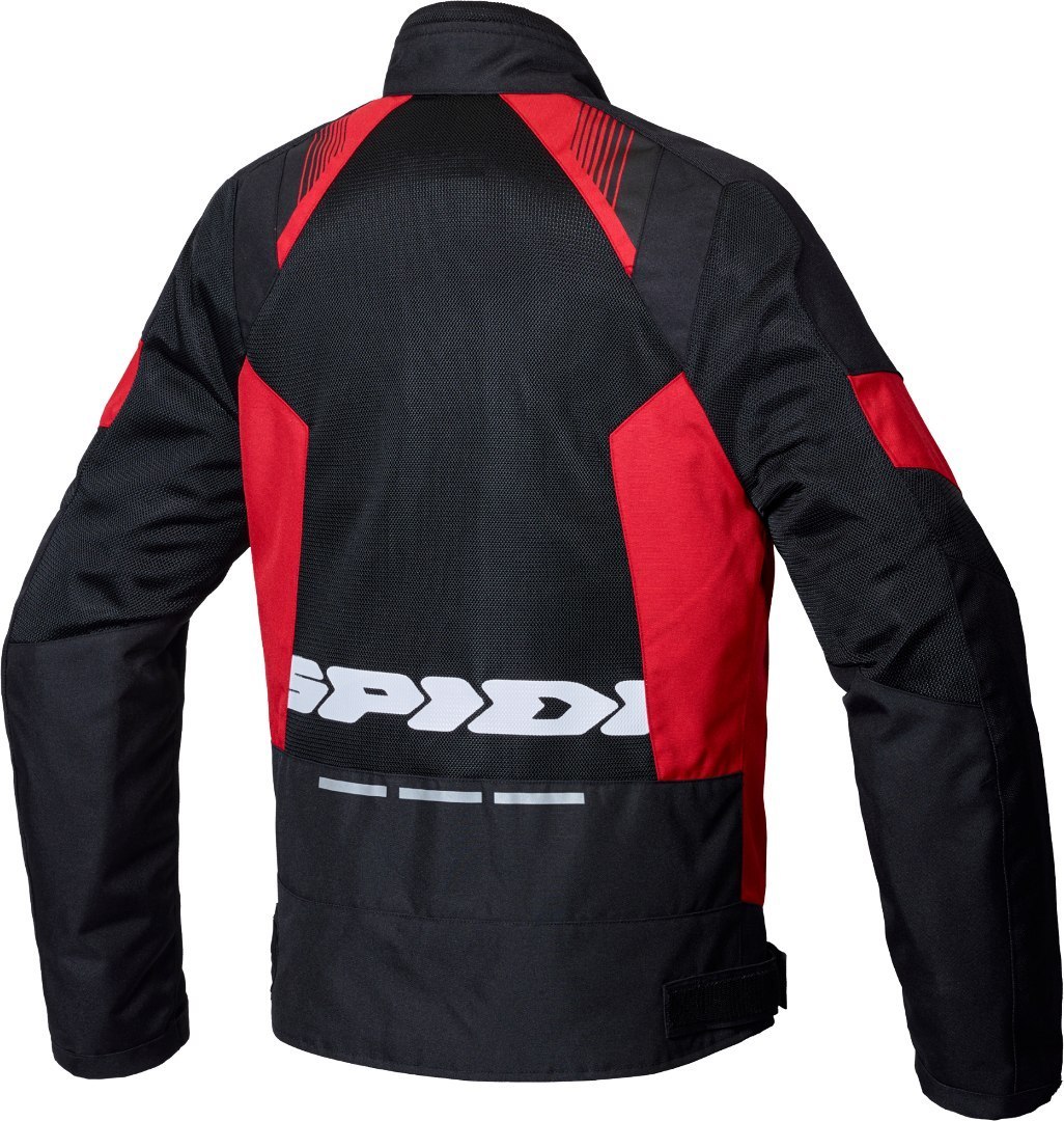 Spidi Flash Evo Net WindOut Motorcykel Textil Jacka svart/röd S Figur 3