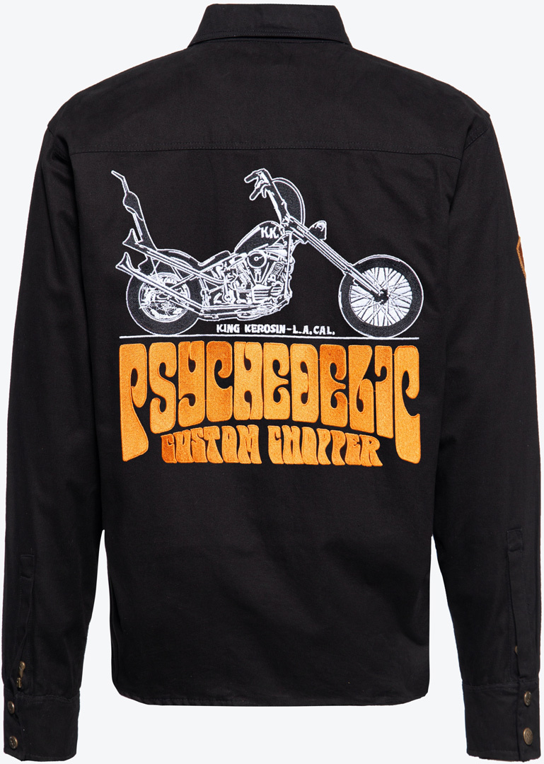 King Kerosin Psycedellic Chopper Workwear Tricou 3XL Figura 3
