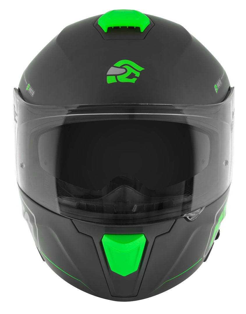 FC-Moto Novo Straight Casco nero/verde XXL (63/64) Figura 4