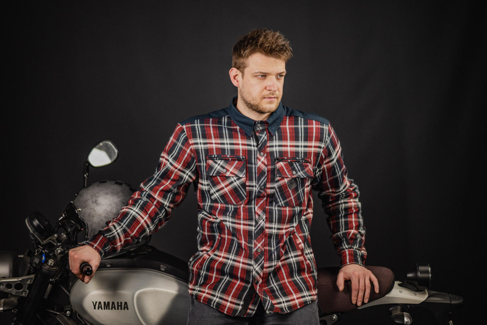 Merlin Hendrix Motorcycle Shirt S Figure 6