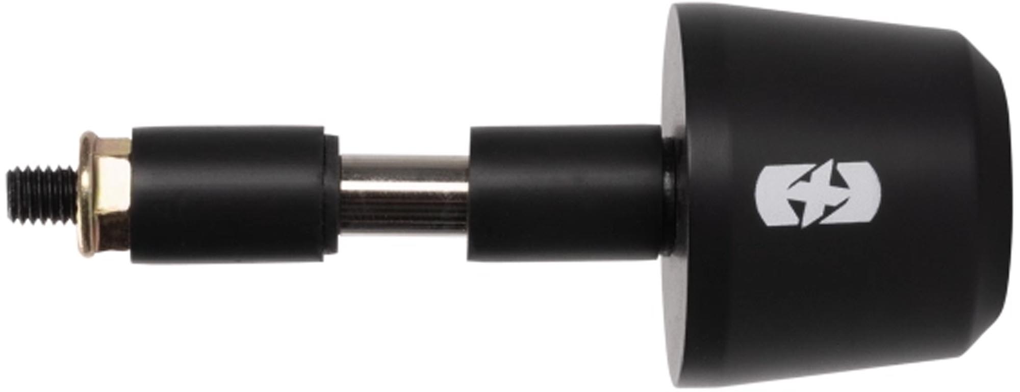 Oxford Bar Weights Handlebar Ends 255g black matt Figure 2