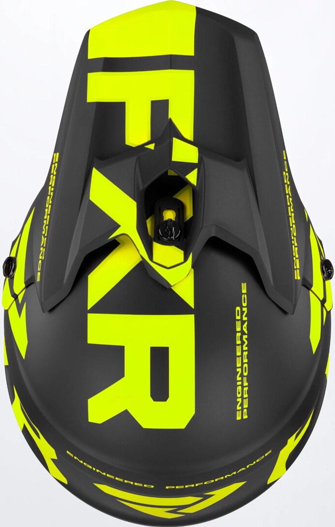 FXR Torque Team Snescooterhjelm sort/gul M (57/58) Figur 3