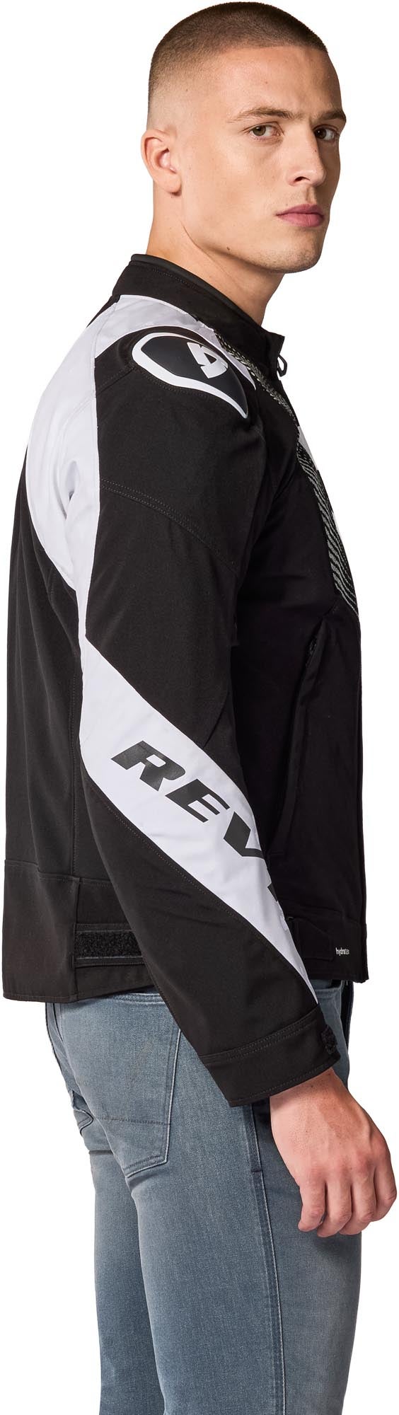 Revit Hyperspeed 3 H2O waterproof Motorcycle Textile Jacket black/white M Figure 5