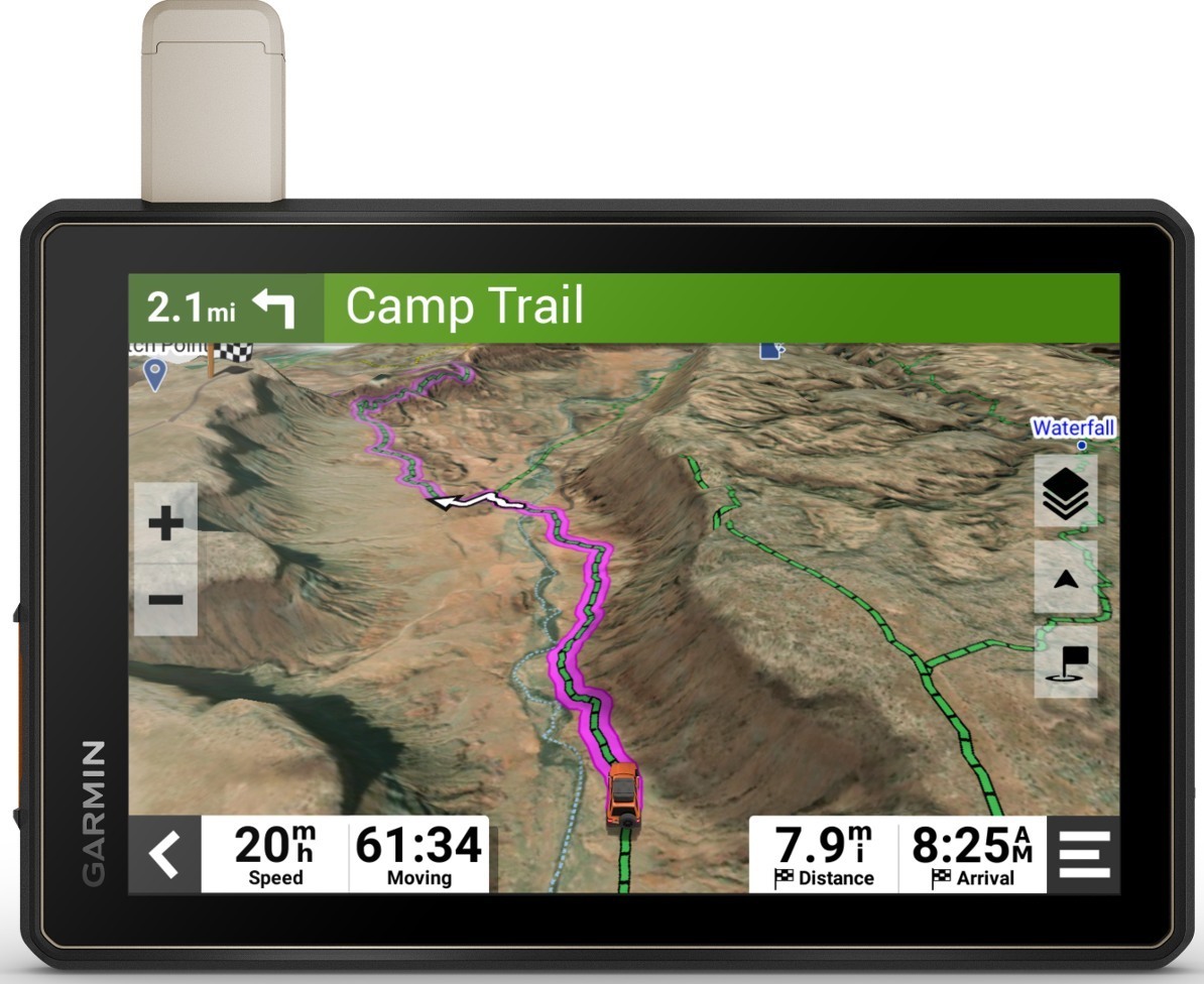 Garmin TREAD® Overland Edition Sistem de navigație Figura 5